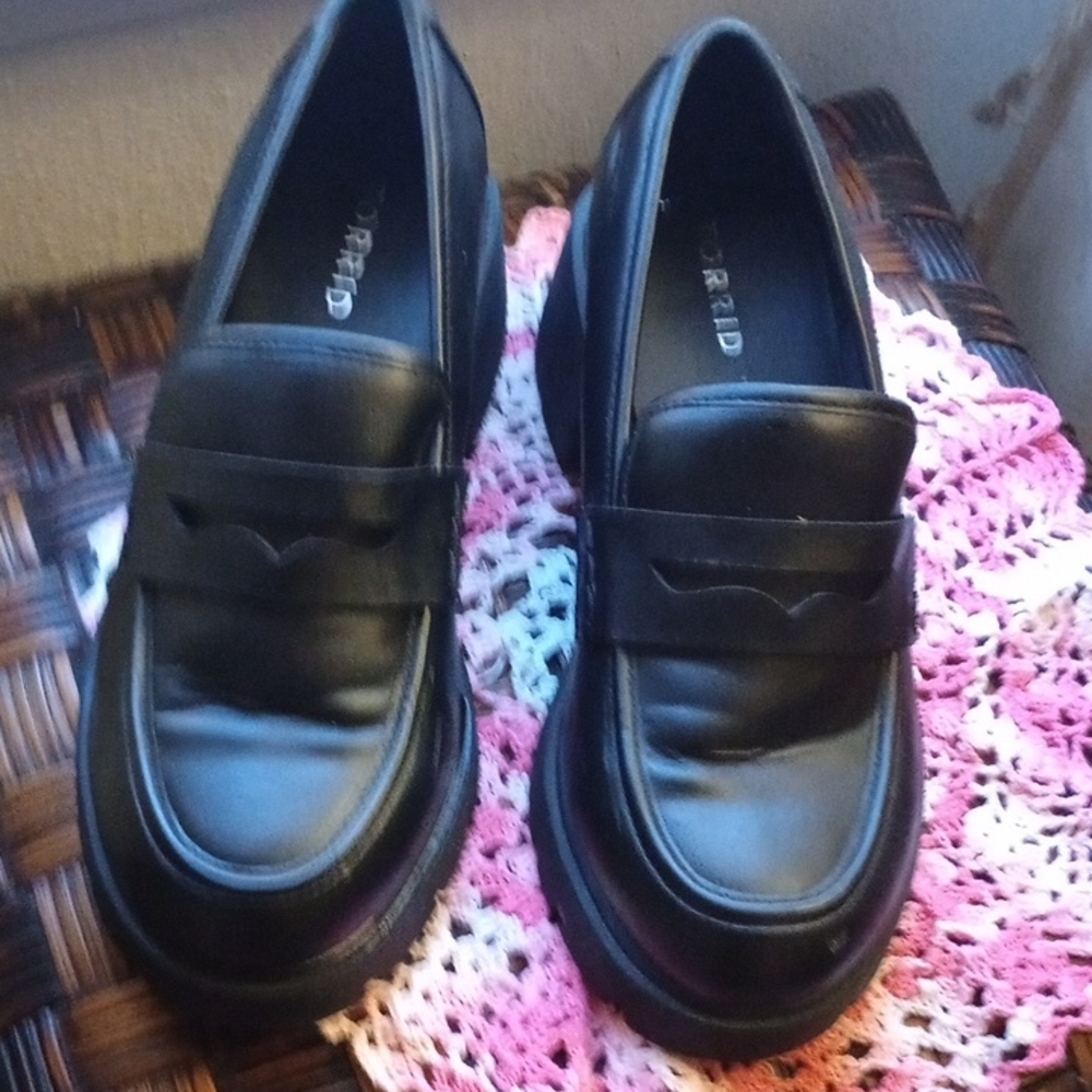 Torrid Black Slip-On Loafers